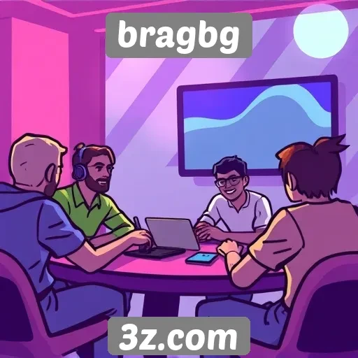 novos recursos de interação no site de jogos bragbg